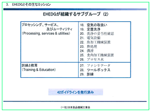 EHEDGとその主なミッション